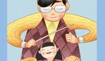 感恩老师的漫画图片,致敬辛勤园丁